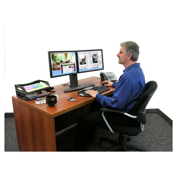 Ergotron Stojak biurkowy na 2 monitory do 24" Neo-Flex (33-396-085)