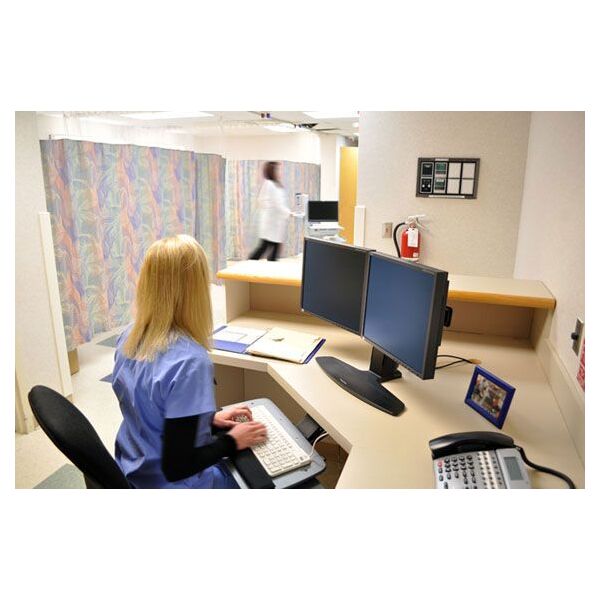 Ergotron Stojak biurkowy na 2 monitory do 24" Neo-Flex (33-396-085)