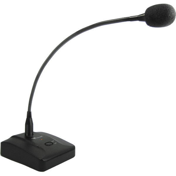 Mikrofon Azusa MH-35A Giętka Szyjka 42 cm Czarny (MIK2042)