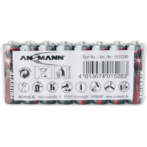 Ansmann Bateria Red AA / R6 8 szt.
