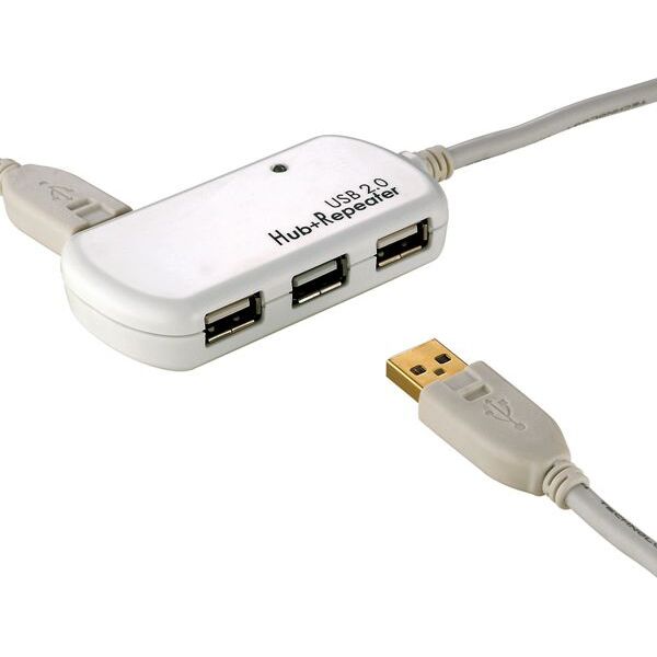 HUB USB Roline 4x USB-A  (12.04.1085)