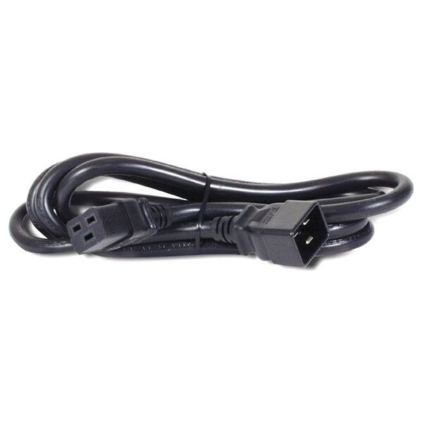 Kabel zasilający Roline EC320/C19-C20, 16A/250V, 3m, czarny (19.08.1563)