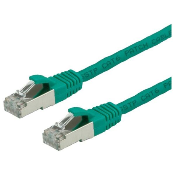 Value PatchCord, S FTP, Kat6, LSOH, 1m, zielony (21.99.1233)