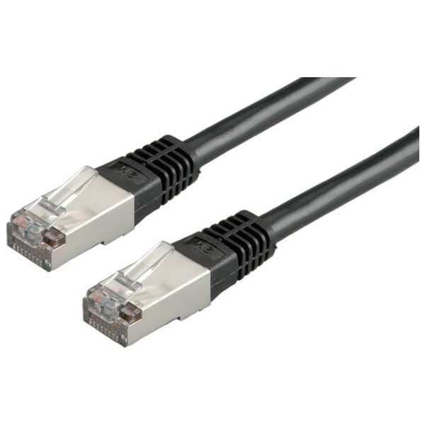 Roline PatchCord, S/FTP, Cat5e, 2m, czarny (21.15.0345)