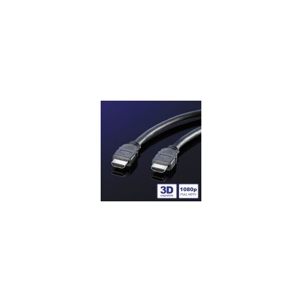 Kabel Roline HDMI - HDMI 1m czarny (11.04.5541)