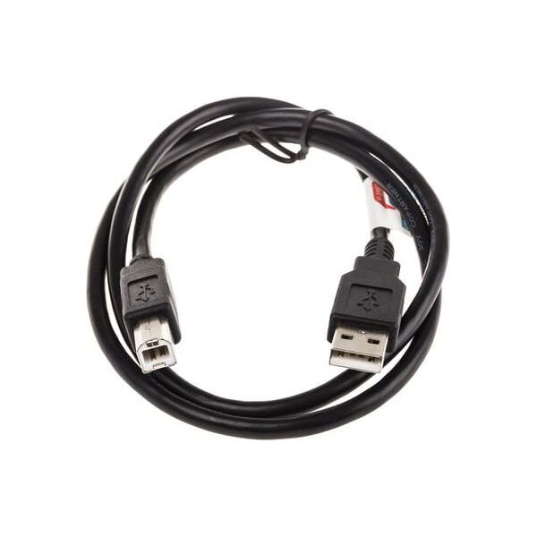 Kabel USB Roline USB-A - 0.8 m Czarny (11.02.8808)