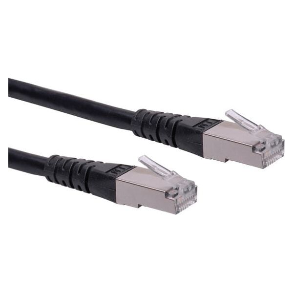 Roline PatchCord, S/FTP, Cat.6, 1,5m, czarny (21.15.0828)