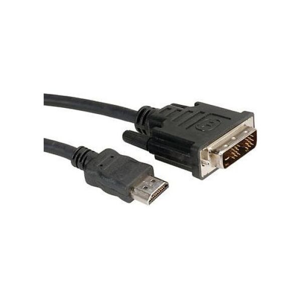 Kabel Value HDMI - DVI-D 2m czarny (11.99.5522)