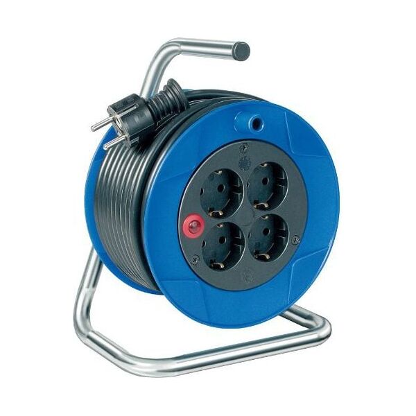 Brennenstuhl 4x schuko, 15m, niebieski (1079180004)
