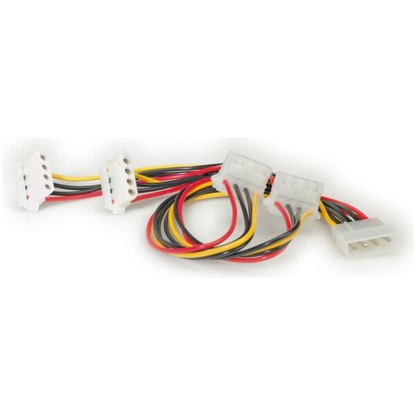 Roline rozgałęziacz 4pin molex - 4x 5.25inch, 45cm (11.03.1003)