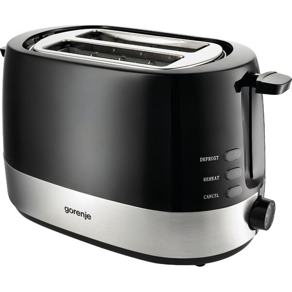 Toster Gorenje T850BK 850W, czarno-srebrny