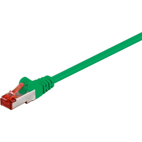Goobay RJ-45 Cat.6a S/FTP zielony 3m (93783)