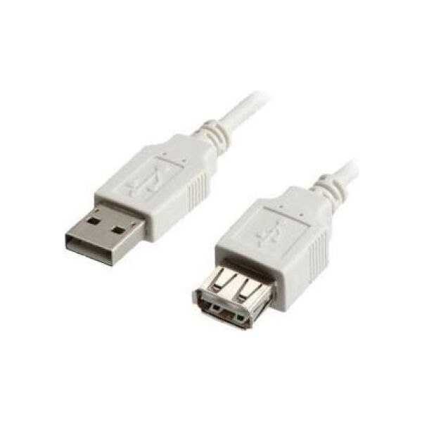 Kabel USB Value USB-A - 1.8 m Biały (11.99.8949)