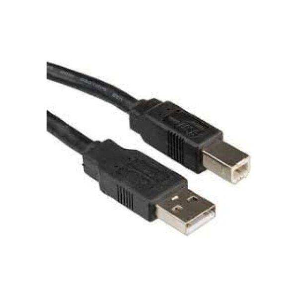 Kabel USB Roline USB-A - USB-B 1.8 m Czarny (11.02.8818)