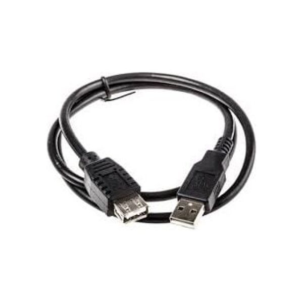 Kabel USB Roline USB-A - 0.8 m Czarny (11.02.8947)