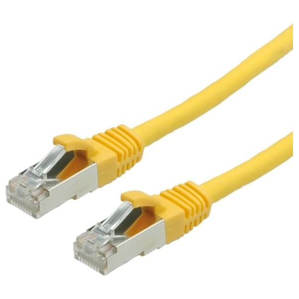 Value PatchCord S/FTP, Kat.6, 0.5m, LSOH, żółty (21.99.1222)