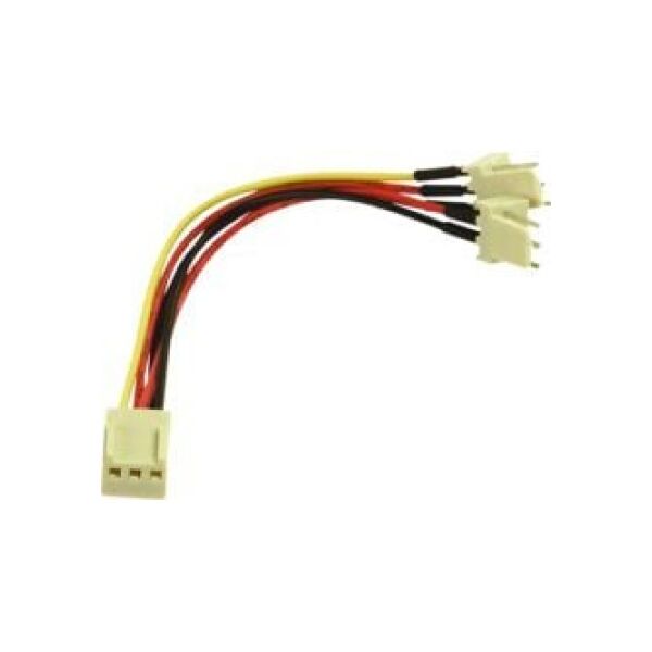 Goobay 3-pin - 3-pin x2, 0.22m, Wielokolorowy (93880)