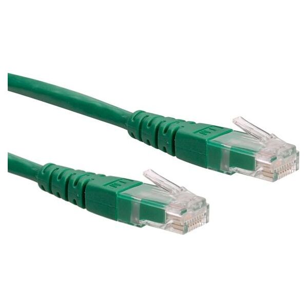 Roline PatchCord, UTP, Cat6, 0.5m, zielony (21.15.1523)