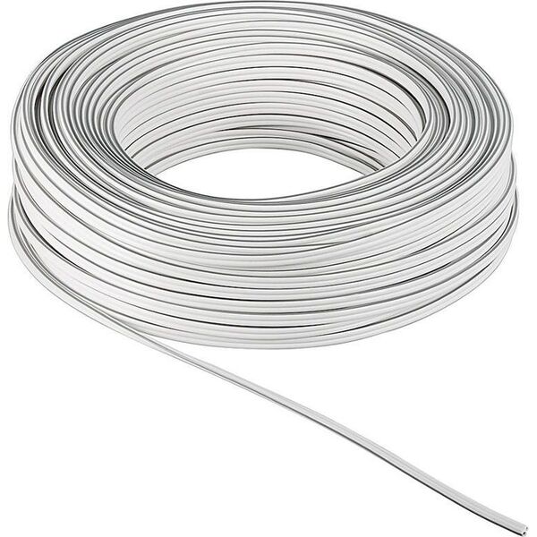 Przewód Goobay do głośników, 2x 1.5, mm, biały, 50m (15106)