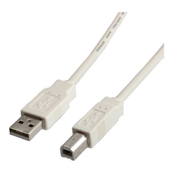 Kabel USB Value USB-A - 4.5 m Biały (11.99.8841)