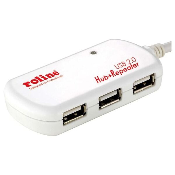 HUB USB Roline 4x USB-A  (12.04.1085)