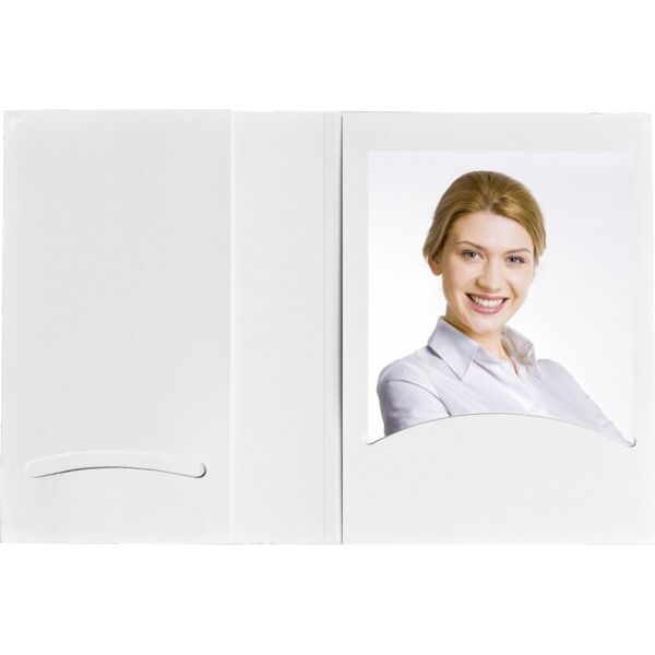 Daiber Etui paszportowe,10x15 z kieszenia na CD bialy, 100 sztuk (9154G)