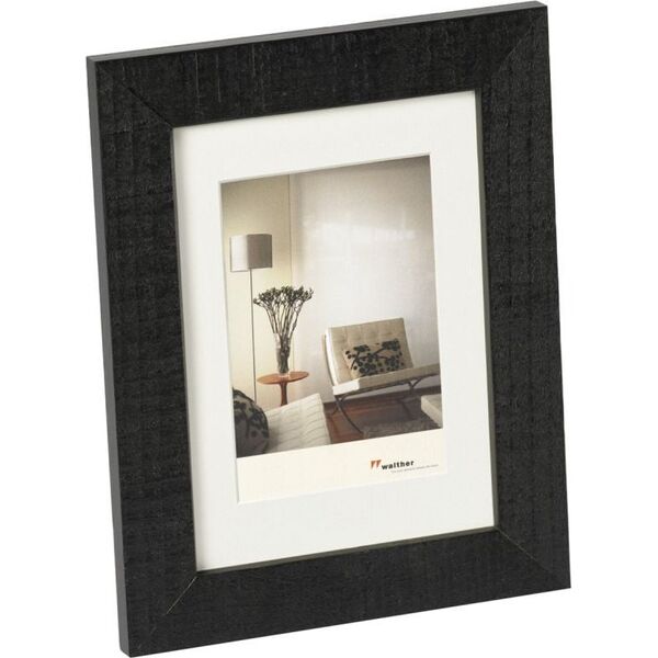 Ramka Walther Home, 10x15, drewniana, czarna (HO015B)