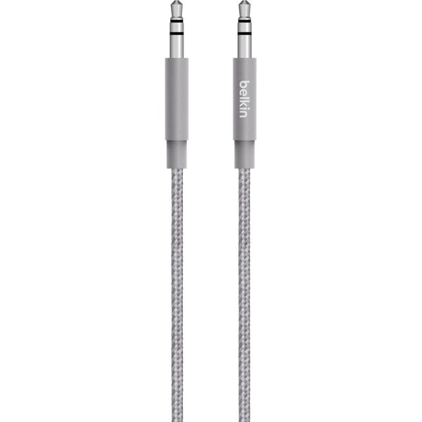 Kabel Belkin Jack 3.5mm - Jack 3.5mm 1.2m szary (AV10164BT04-GRY)