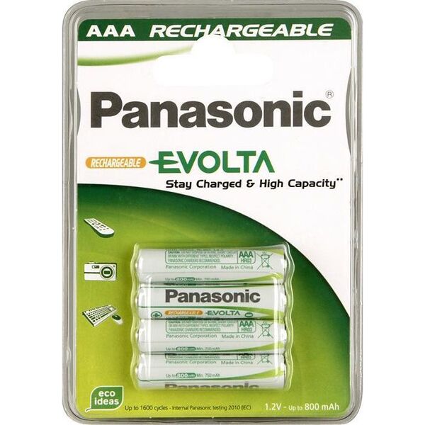 Panasonic Akumulator Evolta AAA / R03 750mAh 4 szt.