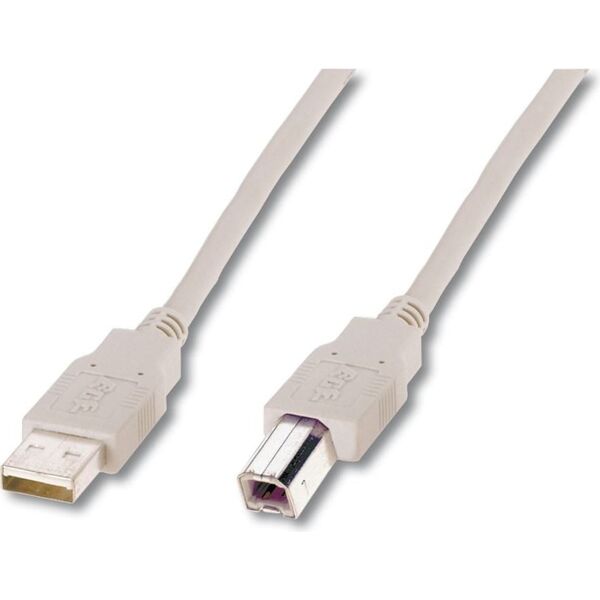 Kabel USB Mcab USB-A - USB-B 5 m Szary (7001091)