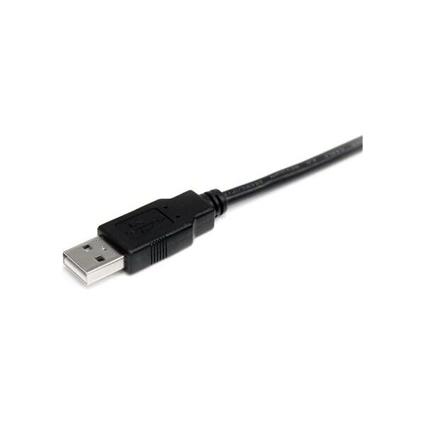 Kabel USB StarTech USB-A - USB-A 2 m Czarny (USB2AA2M)