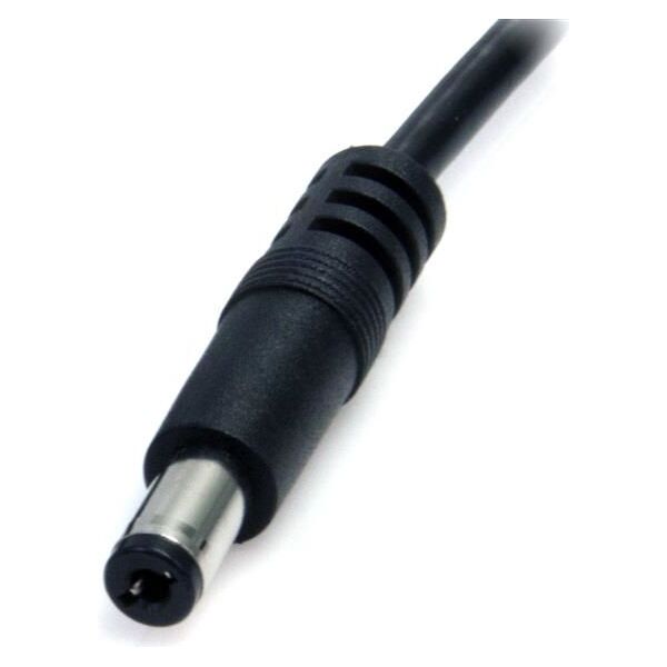 Kabel USB StarTech USB-A - DC 5.5 mm 2 m Czarny (USB2TYPEM2M)