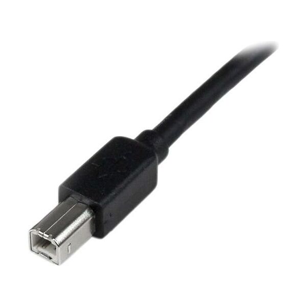 Kabel USB StarTech USB-A - USB-B 20 m Czarny (USB2HAB65AC)