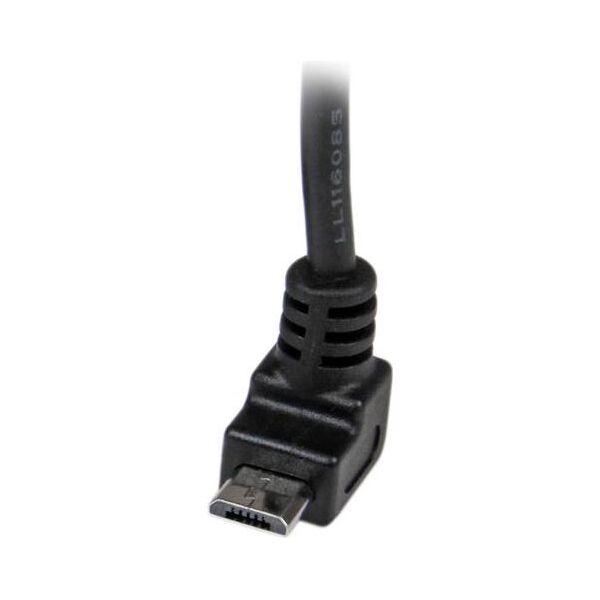 Kabel USB StarTech USB-A - microUSB 1 m Czarny (USBAUB1MU)