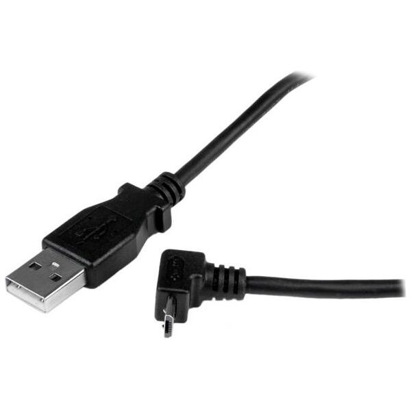 Kabel USB StarTech USB-A - microUSB 2 m Czarny (USBAUB2MU)