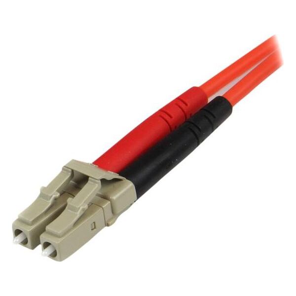 StarTech Patchcord światłowodowy, LC-ST, Multimode 50/125 Duplex, 5m (50FIBLCST5)
