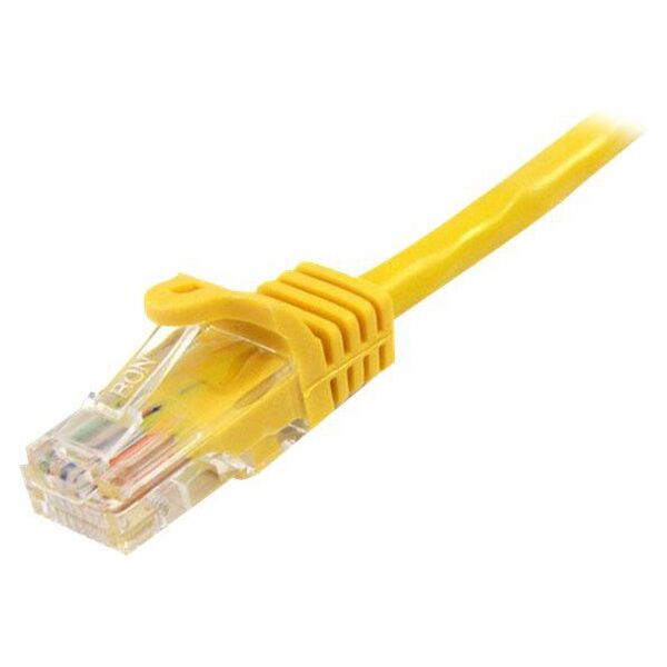 StarTech Patchcord, Cat5e, 1m, żółty (45PAT1MYL)