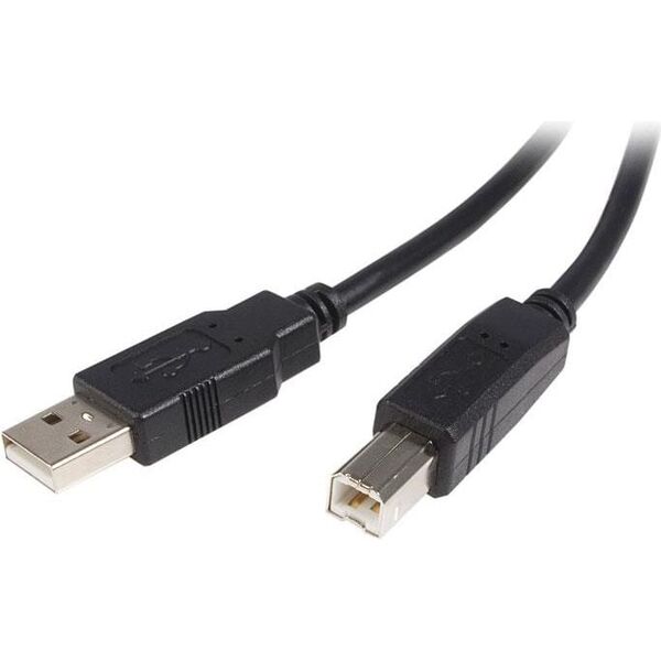 Kabel USB StarTech USB-A - USB-B 5 m Czarny (USB2HAB5M)