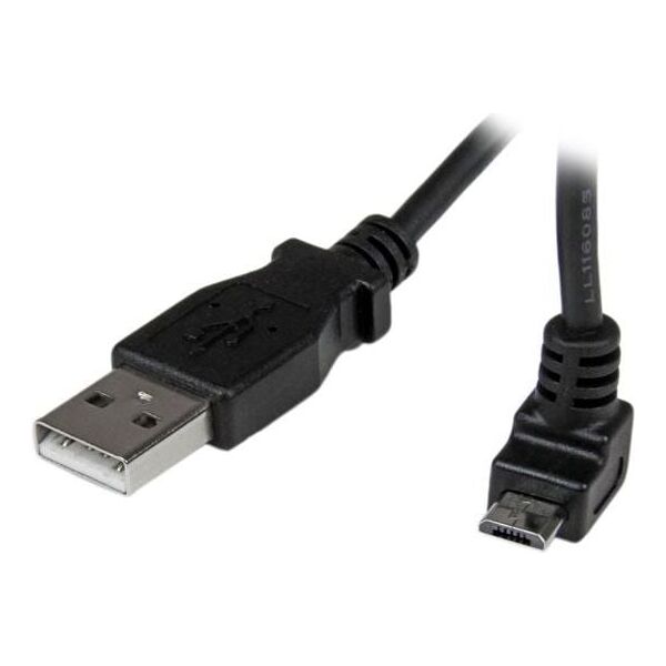 Kabel USB StarTech USB-A - microUSB 2 m Czarny (USBAUB2MU)