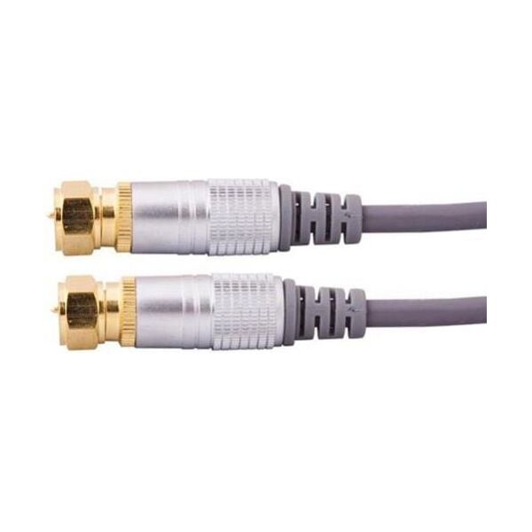 Kabel Arkas Antenowy (F) 3m szary