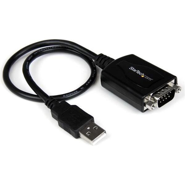 Kabel USB StarTech USB-A - DB-9 0.4 m Czarny (ICUSB2321X)