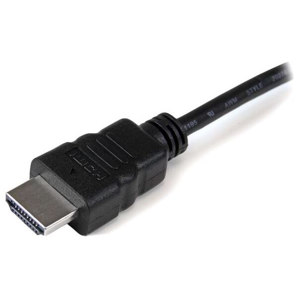 Adapter AV StarTech HDMI - D-Sub (VGA) czarny (HD2VGAA2)