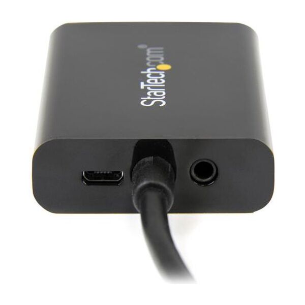 Adapter AV StarTech HDMI - D-Sub (VGA) czarny (HD2VGAA2)