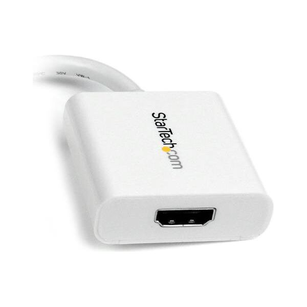 Adapter AV StarTech DisplayPort Mini - HDMI biały (MDP2HDW)