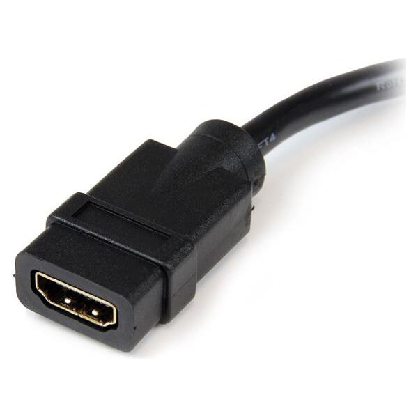 Adapter AV StarTech HDMI - DVI-D czarny (HDDVIFM8IN)