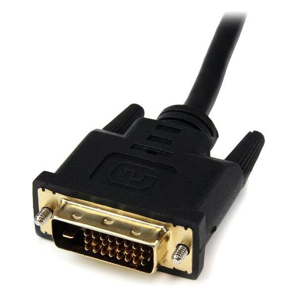 Adapter AV StarTech HDMI - DVI-D czarny (HDDVIFM8IN)