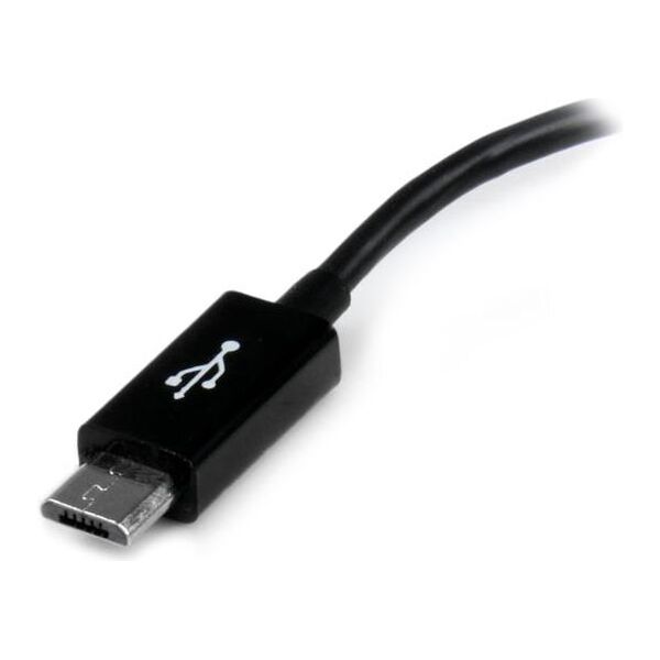 Adapter USB StarTech microUSB - USB Czarny  (UUSBOTG)