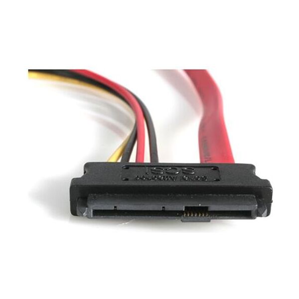 StarTech SFF 8482 - SATA, 0.45m, Czerwony (SAS729PW18)