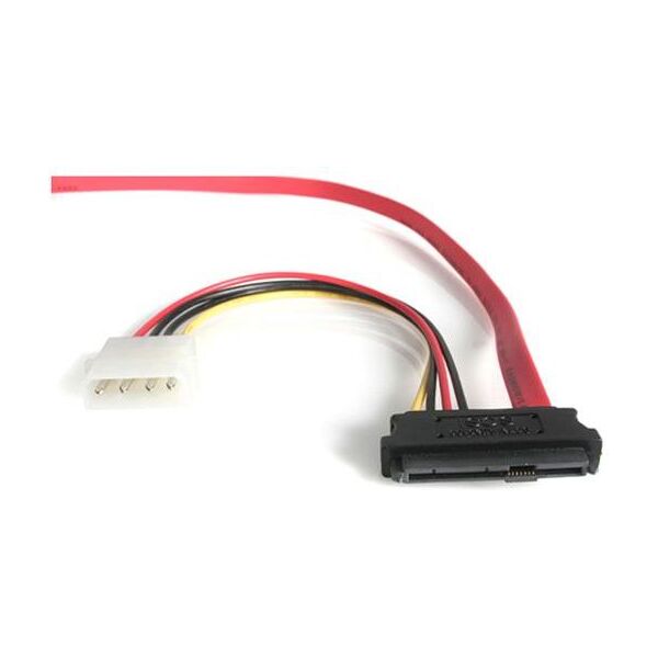 StarTech SFF 8482 - SATA, 0.45m, Czerwony (SAS729PW18)