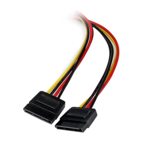 StarTech Molex - SATA x2, 0.3m, Wielokolorowy (PYO2LP4SATA)